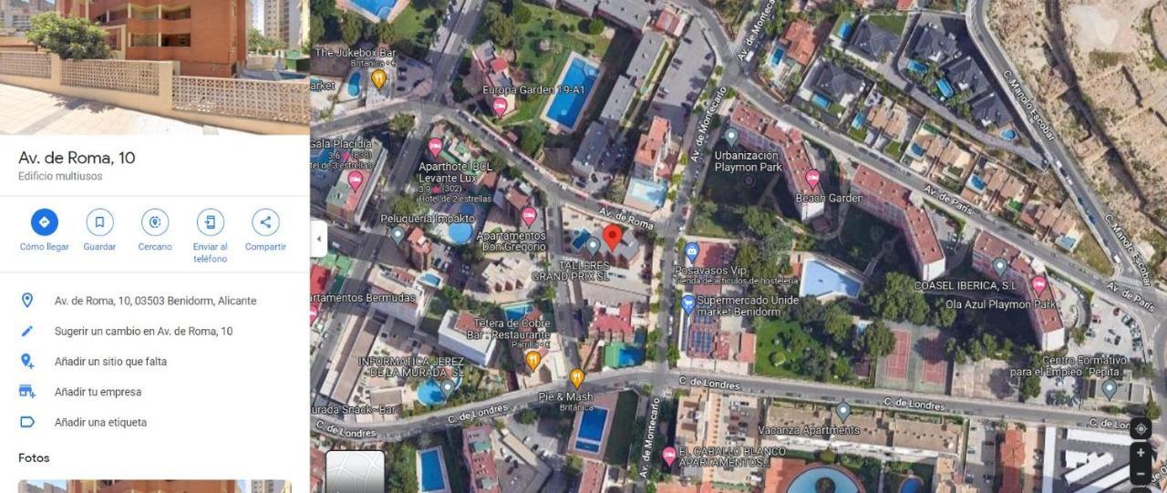 Apartamento Completo Roma Leilighet Benidorm Eksteriør bilde